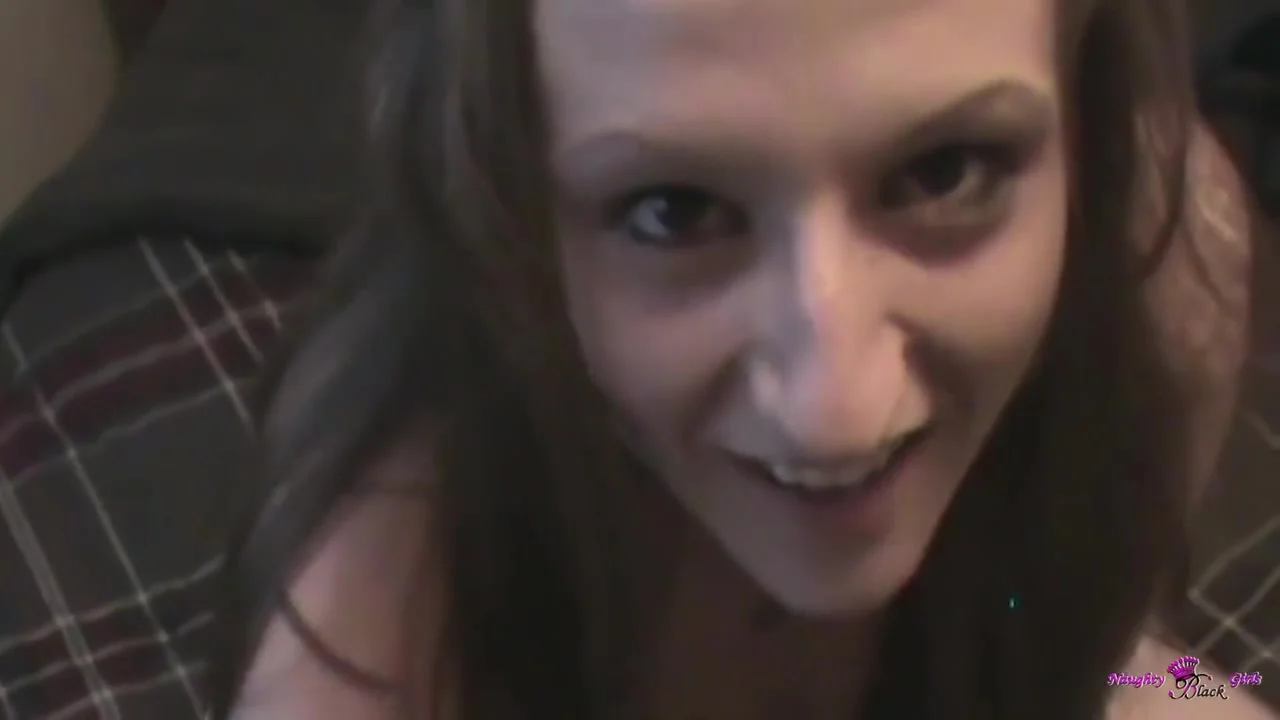 Interracial Pov With Super-horny Slutty Babe Who Wants To Be