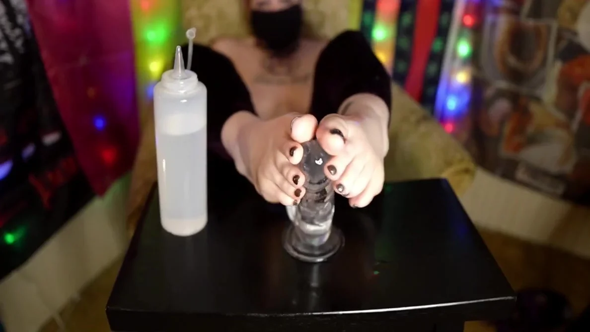 Footjob With Gothbunny #1