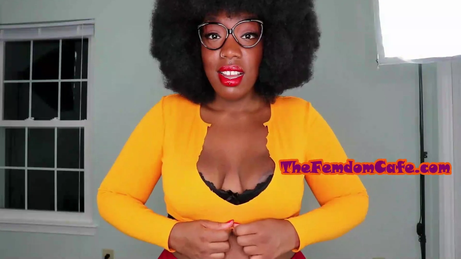 Velma Gives Shaggy A Jerk Off Instruction Joi Big Ass Fishnet