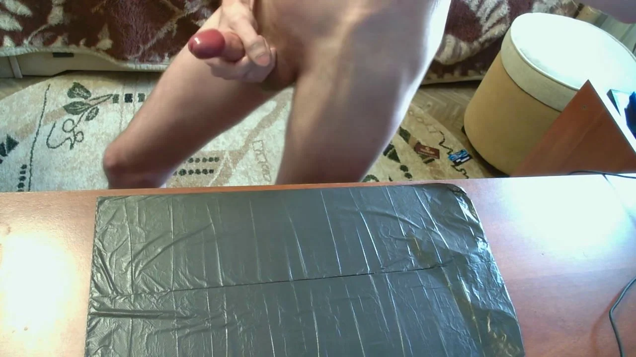 Vyacheslav Ekimov excited and masturbate