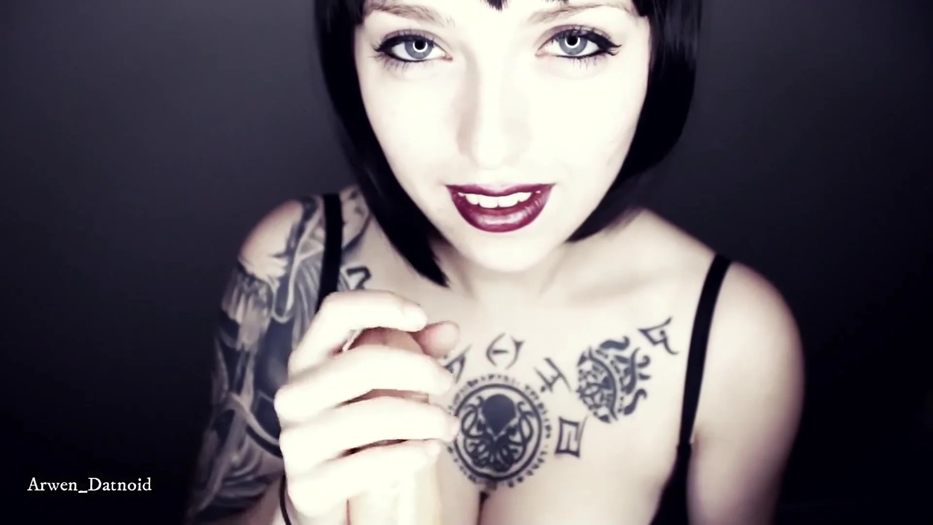 Goth Girl Joi Titty Fuck