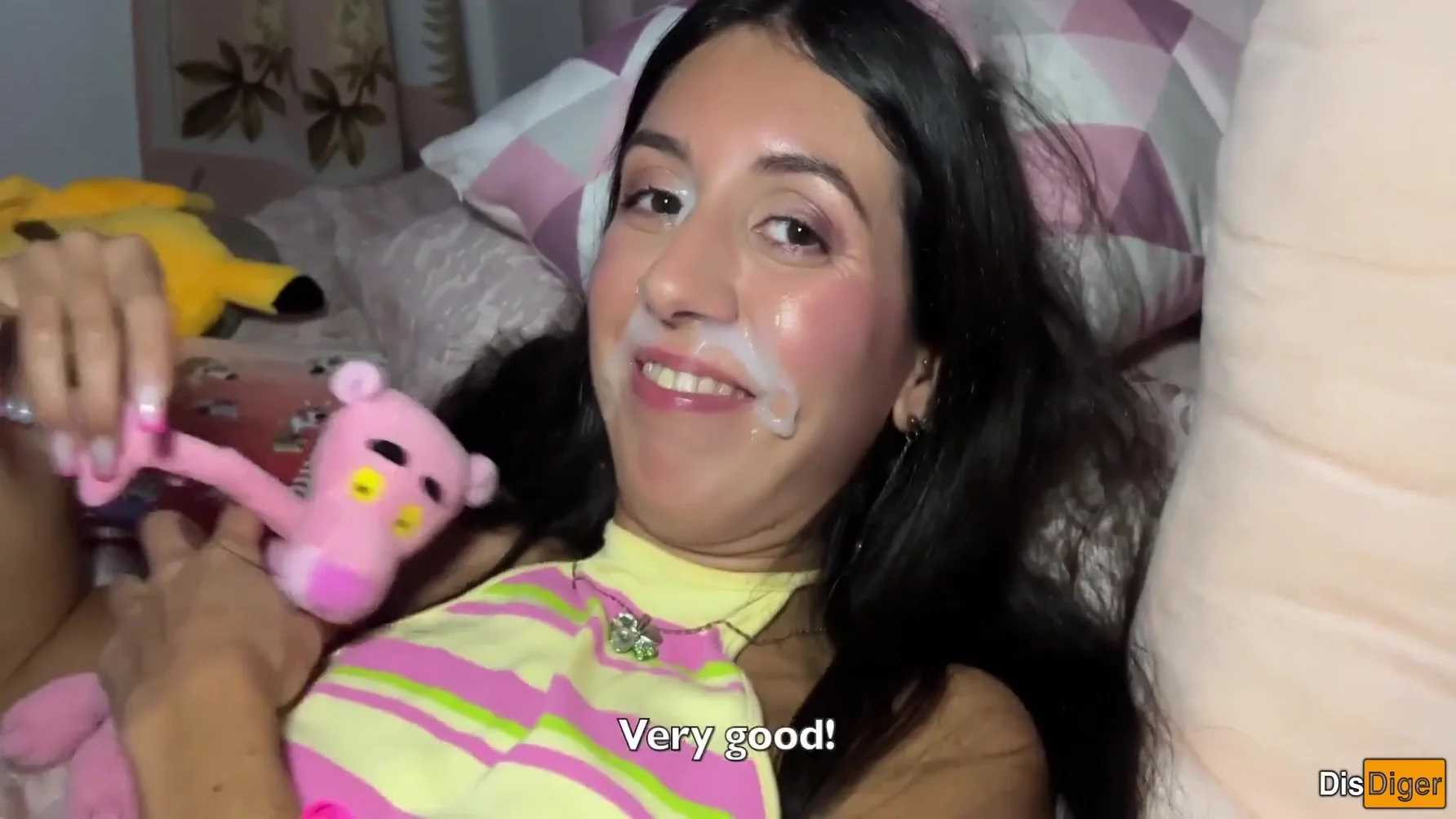 Stepsister Took Off His Condom To Feel The Hot Sperm!