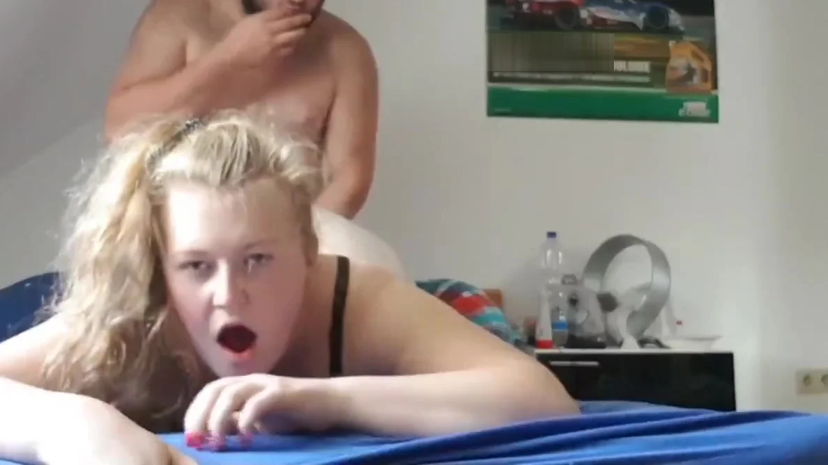 Horny BBW Bitch Likes When Her Neighbor Fucks Her Wet Pussy