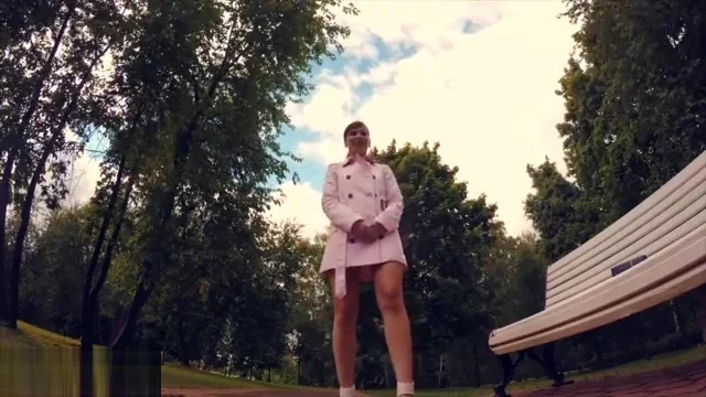 Nude in public
