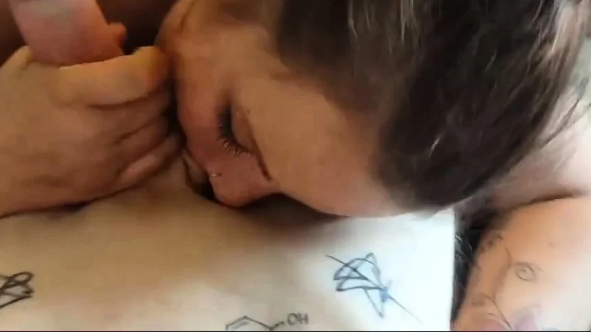 Big Cock Blowjob with My Brother's GF