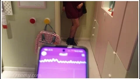 Public Remote Vibrator In The Mall I Control The Teachers Pussy With A Lovense Lush 4k - Msscreamy